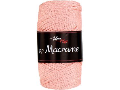 PP MACRAME 4011 - světle růžová (lososová)