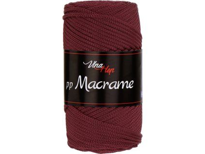 PP MACRAME 4031 - vínová (bordó)