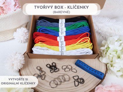 BOX KLÍČENKY BAREVNÉ 1