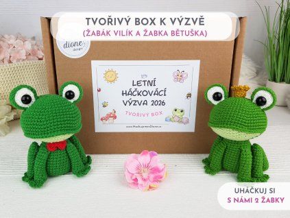 LETNÍ VÝZVA - ŽABIČKA (HáčkoBOX)