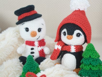 Sněhuláček Frosty a tučňáček Frodo (PDF návod)