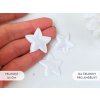 Hvězdy bílé 3ks 2