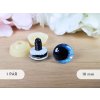 Oči 18mm sv modré 3