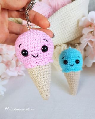 🍦 Háčkované zmrzlinky - NÁVOD ZDARMA Dnes pro vás mám TIP na jednoduché, veselé a rychlé tvoření, ze kterého můžete...