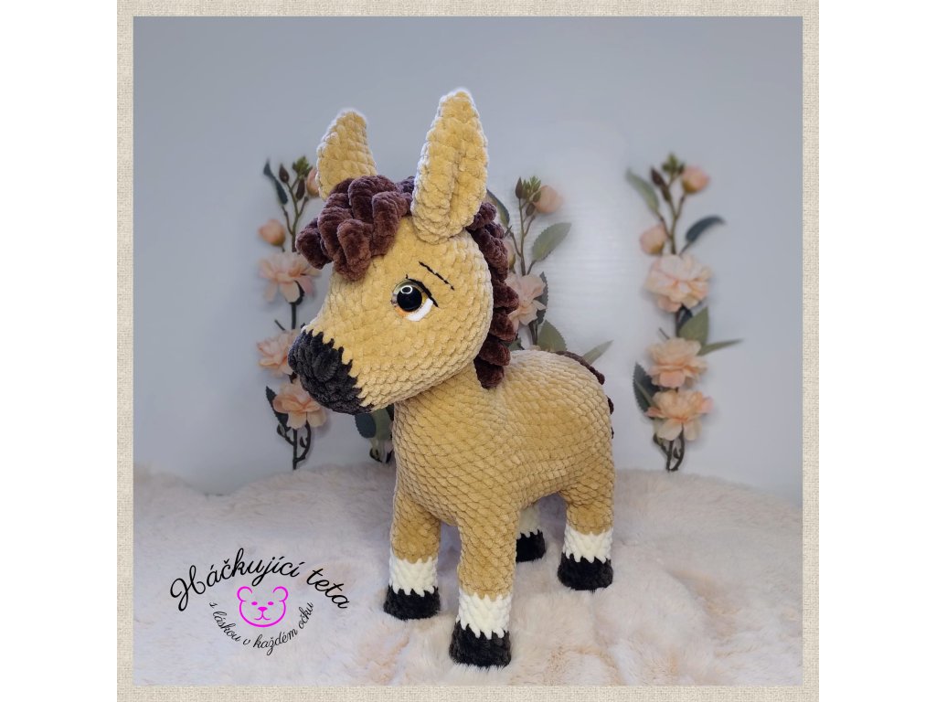Háčkovaný koník 1