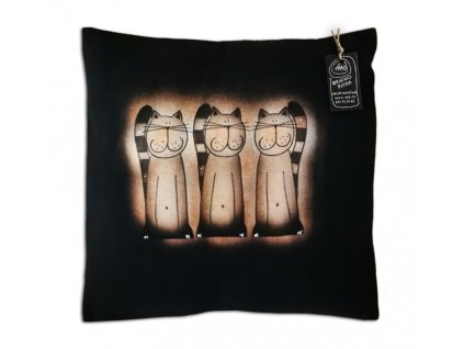 Polstarek kOČIČKY cerne