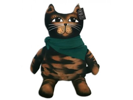 Kocourek s satkem cerny