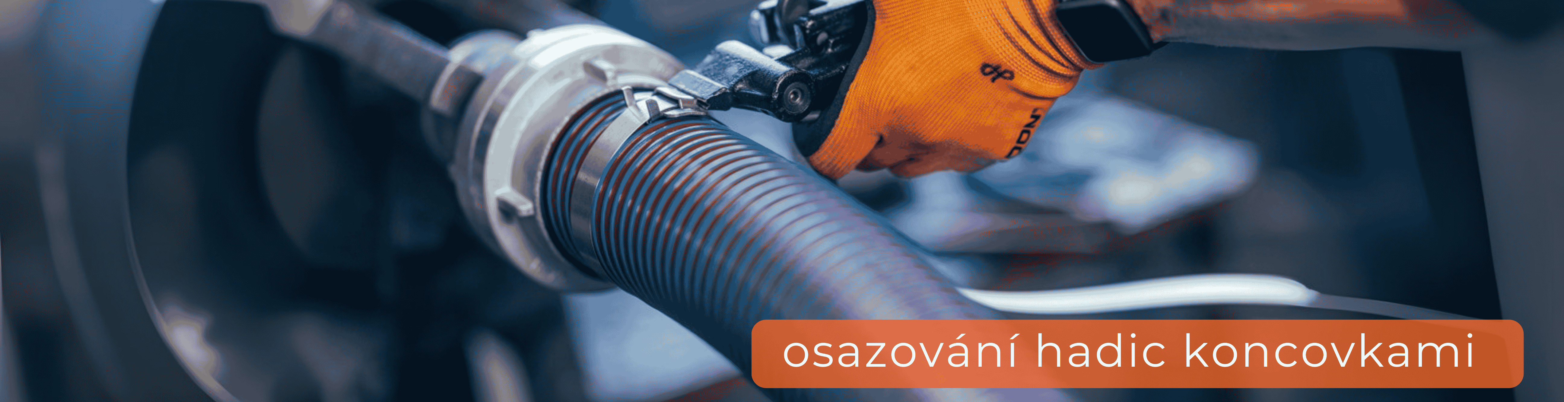 Osazování hadic koncovkami