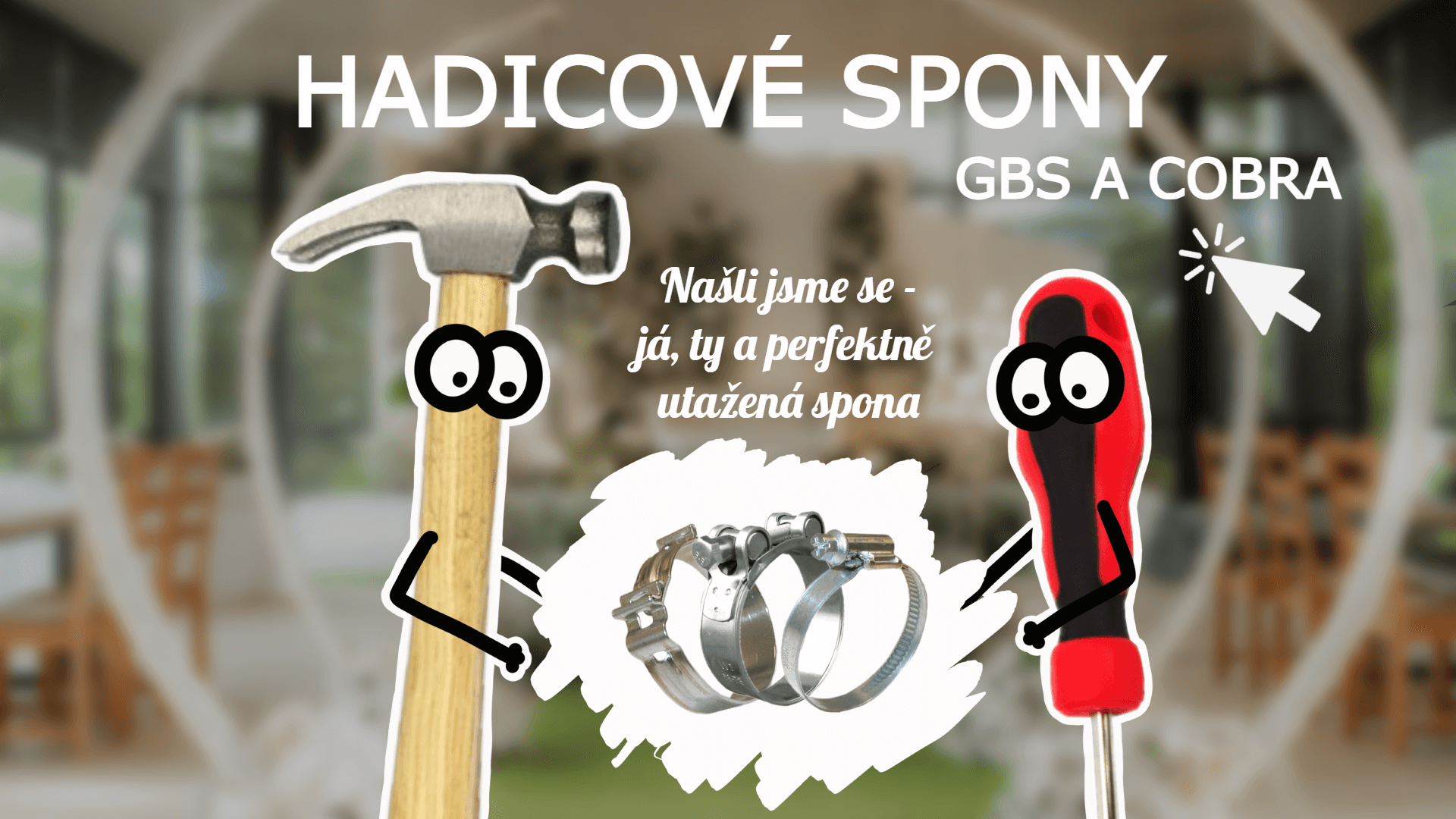 Hadicové spony GBS a Cobra