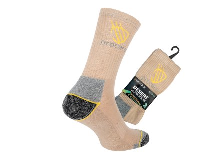 pracovní ponožky pískové  (2 páry) 43-46