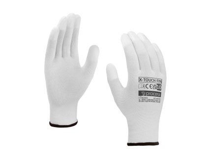 OCHRANNÉ RUKAVICE X-TOUCH FIN POTAŽENÉ PUN