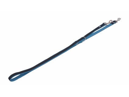 Tréningové neoprénové vodítko s možnosťou prepínania na 3 dĺžky Nobby Mesh Preno L-XL 2m modrá