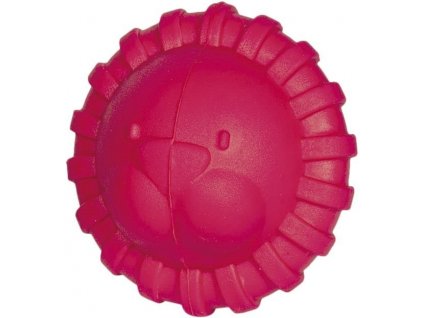 Unikátná gumová hračka pre psov v tvare hlavy leva s otvorom na naplnenie maškrtami Nobby Lev 7,5cm