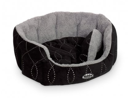Oválne ležadlo, pelech pre psy a mačky vyrobené z kvalitného plyšu pre maximálne pohodlie Nobby Ceno