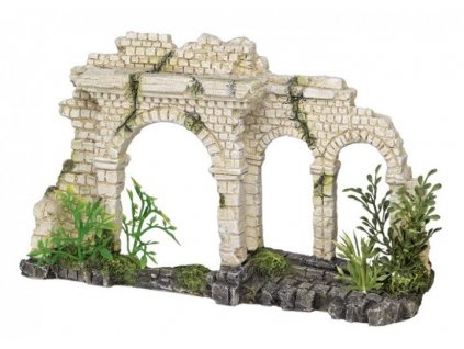 Kvalitná dekorácia do všetkých typov akvárií Nobby Tri-arch brick gate 25cm