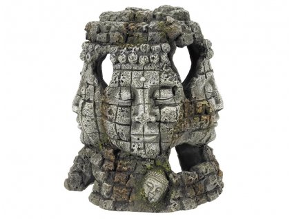 Dekorácia do akvária z polyresinu Nobby Ruine with Faces 20,5cm - Ruina s tvárami