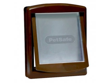 Prechodové dvierka pre psy a mačky do 18kg PetSafe Staywell 755 v hnedej farbe