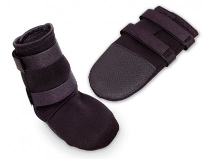 Ponožky pre psy vyrobené z neoprénu na ochranu labiek Nobby SoftShoes veľkosti M v čiernej 2ks