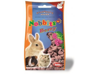 Kvalitné maškrty pre králiky a ďalšie hlodavce s vitamínom C Nobby Starsnack Berry 75g