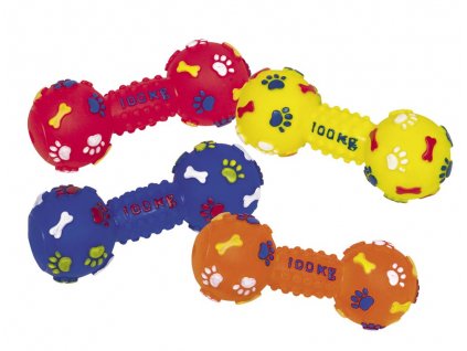 Pískajúca hračka pre psov z vinylu Nobby Vinylová činka 16cm