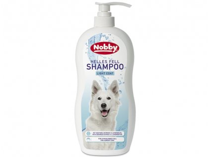 Šampón pre psy s bielou srsťou Nobby White Coat 1l