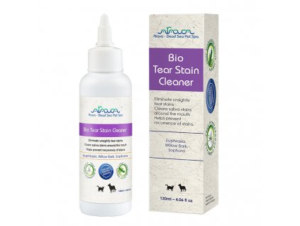 Šetrný odstraňovač škvŕn po slzách pre psov a mačky Arava BIO Tear strain cleaner 120ml