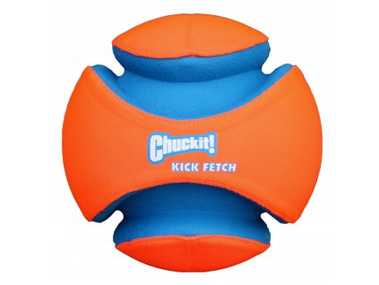 Skvelá lopta pre psov s ľahkým úchopom pre divokú hru Chuckit Kick Fetch L