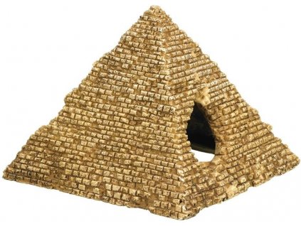 Kvalitná dekorácia do všetkých typov akvárií Nobby Pyramide - Pyramída 10,5x10x8cm