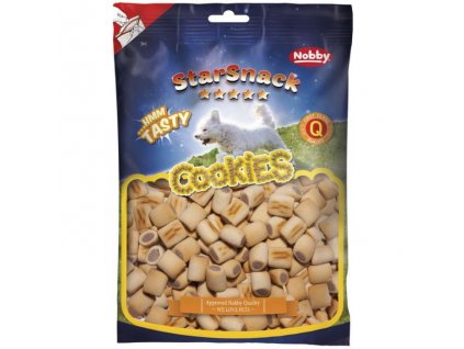Pochúťka pre malé plemená psov chrumkavé maškrty Nobby Cookies Duo Mini 500g