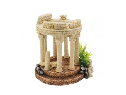 Kvalitná dekorácia do všetkých typov akvárií Nobby Antique Column with plants 15cm