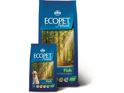 Farmina MO P ECOPET N: Vyvážené kompletné krmivo pre dospelé psy stredných plemien s rybou