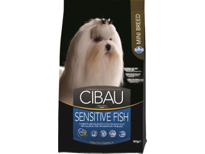 Farmina CIBAU Dog SENSITIVE Fish MINI krmivo pre citlivé malé plemená s rybou