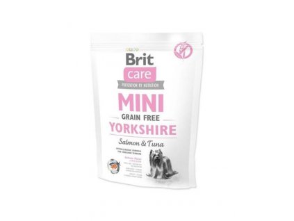 Brit Care Mini Grain Free Yorkshire: špeiálne krmivo pre jorkšírske teriéry