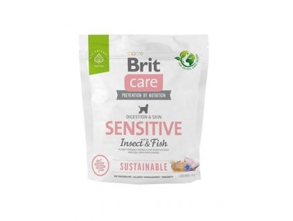 Brit Care Dog Sustainable Sensitive: bezobilné udržatelné krmivo pre citlivých psov