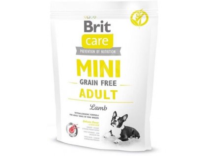Brit Care Dog MINI: krmivo bez obilovín s jahňacím pre malé psy