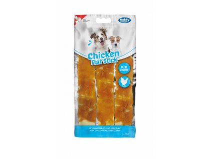 StarSnack Classic Chicken Flat Stick 70 g: maškrta pre psy z kuracieho mäsa a hovädzej kože