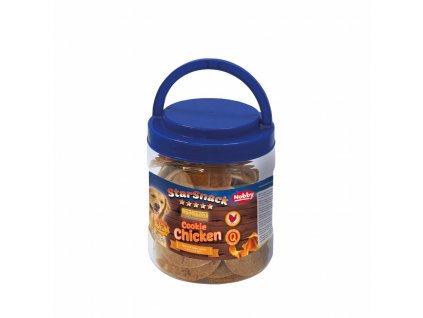 Pochúťka pre psov s kuracím mäsom Nobby StarSnack BBQ Cookie Chicken 454 g v praktickom balení