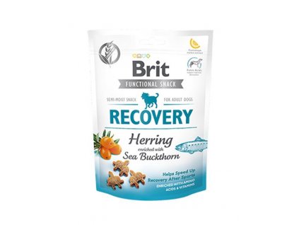 Brit Care Functional Snack Recovery Hering 150 g: zdravé pamlsky so sleďom pre psov