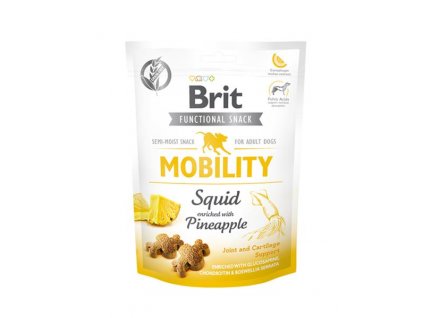 Brit Care Functional Snack Mobility Squid 150 g: pamlsky na podporu kĺbov u psov