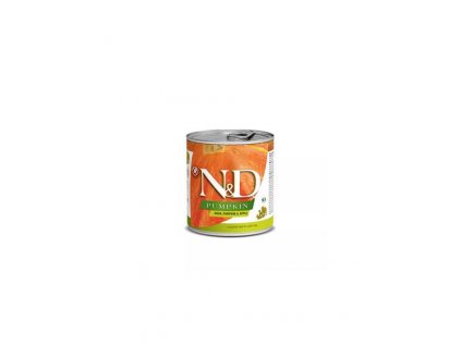 Farmina N&D konzerva 285 g: tekvica a diviak s jablkom bez obilia pre dospelé psy