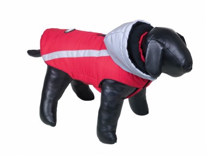Nobby Reflect 20 cm červená: reflexná bunda pre psov do každého počasia
