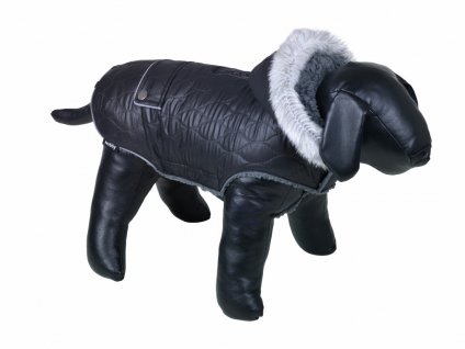 Nobby Polar 40 cm čierna: kvalitná zimná bunda pre psov