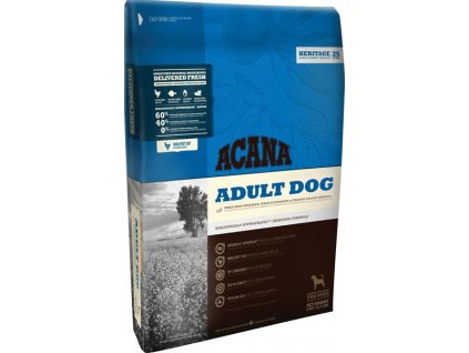 Kvalitné granule pre dospelé psy všetkých plemien Acana Adult Dog Recipe