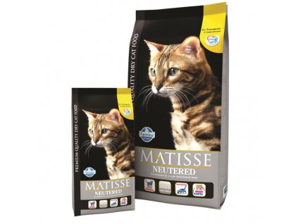 Farmina MO P MATISSE: granule pre dospelé kastrované mačky s kuracím a ryžou