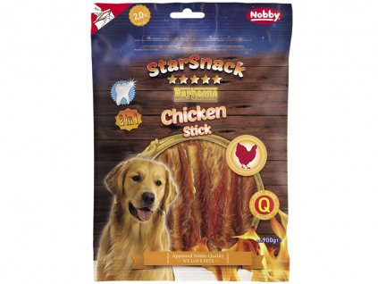Pochúťka alebo odmena pre psov s kuracím mäsom Nobby BBQ Chicken Stick 900g