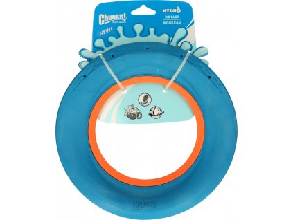 Skvelá naplniteľná hračka pre psov v tvare prstenca Chuckit Hydro Roller