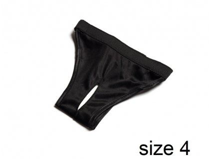 Nohavičky pre feny v období hárania veľkosti 4 v čiernej farbe Nobby DeLuxe