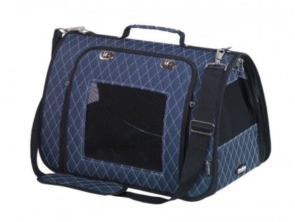 Kvalitná prepravná taška pre psy a mačky do 7kg Nobby Kalina v modrej farbe.