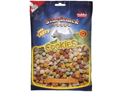 Pochúťka pre malé a stredné plemená psov v malých kúskoch Nobby Cookies Duo Training 10kg