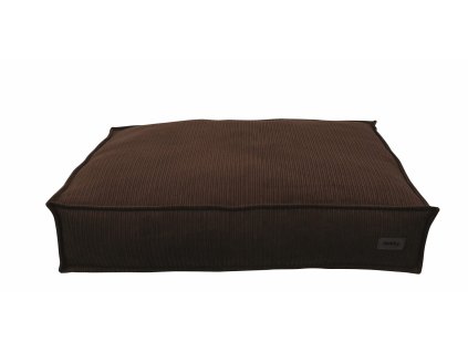 Komfortný matrac pre psov a mačky v štýlovom manšestrovom vzhľade Nobby Kamba 100cm hnedá
